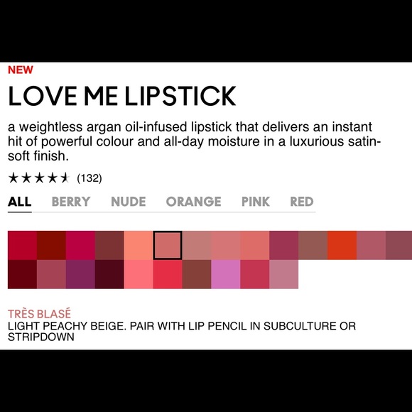 Mac Love Me Très Blasé Lipstick - Picture 4 of 7